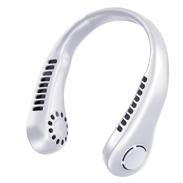 Mini Ventilator Halsventilator Bladløs Halsventilator Genopladelig Bærbar Ventilator USB Hængende Halsventilator