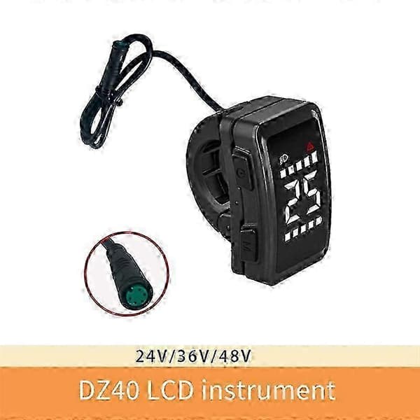 E-sykkel Display DZ40 Skjermdisplay for Bafang Midtmotor hwy