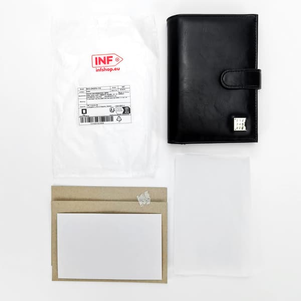 Ekte skinn RFID passholder - Sikker reiselommebok