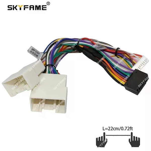 Gælder for 16-pin billedningsnetadapter Canbus Box Decoder Android strømkabel til Mitsubishi Pajero V97 V73 V60 V29 Outlander