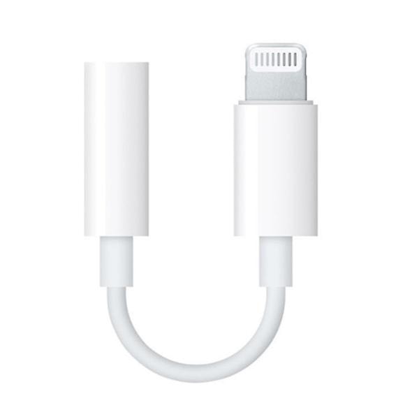 Lightning til 3,5 mm hodetelefonadapter AUX 1 stk