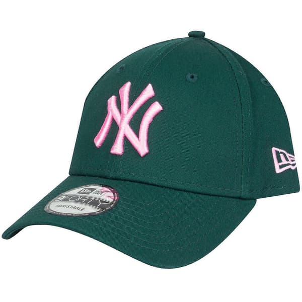 New Era 9Forty Strapback Keps - New York Yankees skogsgrön