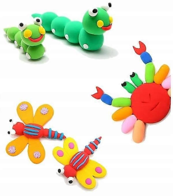 Plastelina Senso Clay Polymer Foam 12 stk