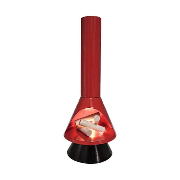 Jul Eldstad Lyktor Dekorativa Flameffekt LED Eldlampa Batteridriven Portabel Eldstad Inomhus Utomhus B