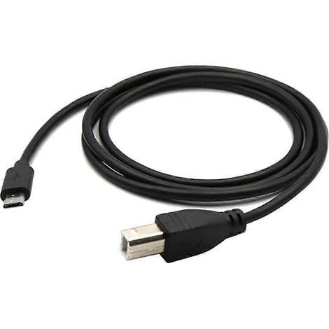 Laadukas micro USB - USB B -tulostinkaapeli tulostimille ja oheislaitteille
