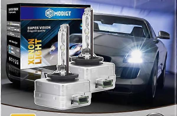 2 x D3S 35W 6000k Xenon Pære Forlygte Lys Erstatning OSRAM PHILIPS