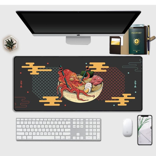 Musmatta tjockad halkfri stor japansk spelmusmatta datorbordsplatta, färg: 16