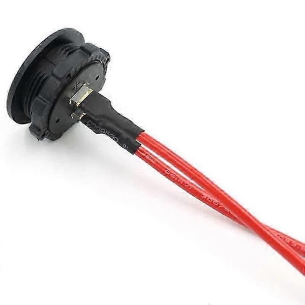 Bil Motorcykel Vandtæt LED Digital Display Voltmeter 12V-24V DC (Grøn) JP