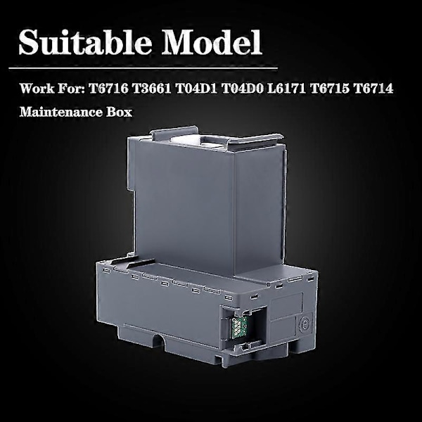 hg Universal Vedligeholdelsesboks Reset Vildspildsblækbeholder Chip Reset Til Epson T6716 T04D1 T3661 T04D0 L6171 T6715 T6714 L14150 L6190