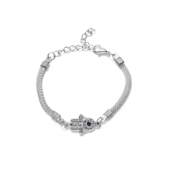 Evil Eye Armband Silver