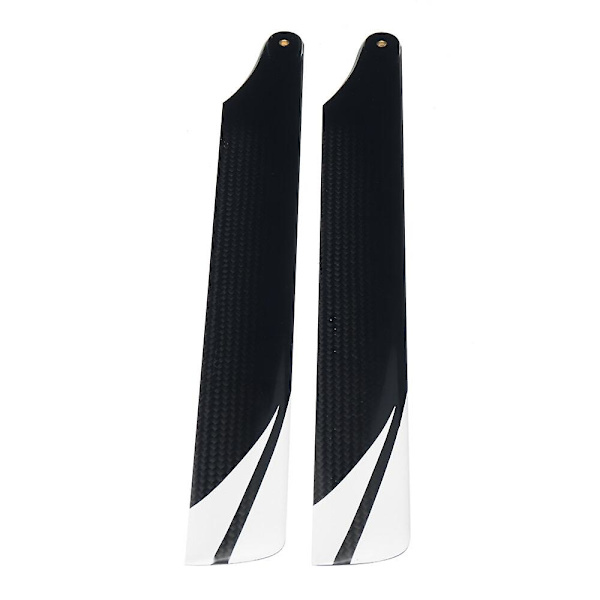 1 par PUDU 270mm Carbonfiber Hovedrotorblad Propeller til RC Helikopter