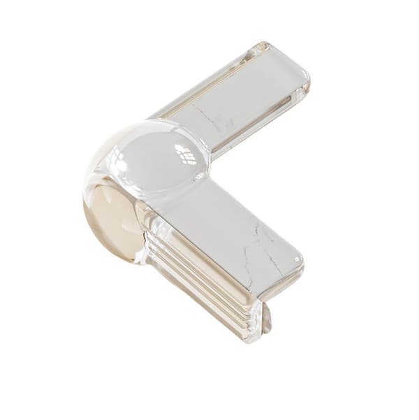 Clear L-shaped Corner Protectors with Airbag (4-pack)