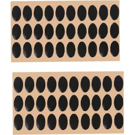 Musglidere for M215, M310 og M325, 60 stk, 0,6 mm, runde, for musematter