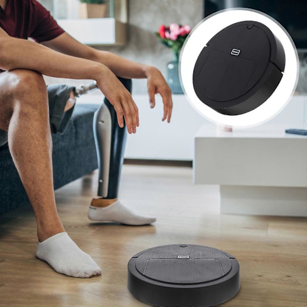Elektrisk Städrobot Leksak Robotdammsugare Barnens Utbildningsleksak