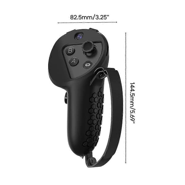 Komfortabelt Cover Controller Grip til Quest Pro Vr Controller Justerbar Rem