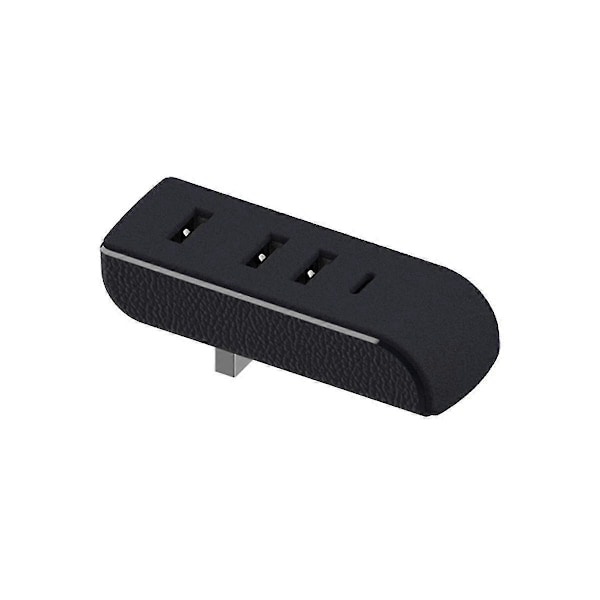 USB-hub for hanskerom for 2021-2023 Model 3, Model Y modeller, utvidelsesdokk for hanskerom