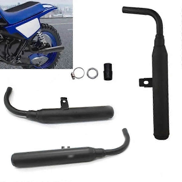 Högkvalitativ Motorcykel Ljuddämpare Rör för Barn Avgassystem Ljuddämpare för Yamaha PW50 PY50 PW PY 50 PEEWEE ATV Quad
