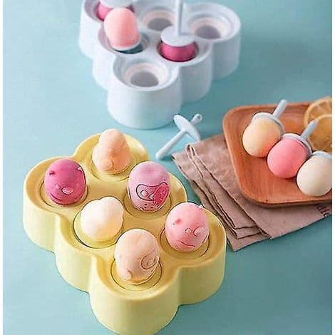 (grøn) Isforme, Silikone Ispindeforme, Mini Isforme, Ispindeforme, Genanvendelige DIY Sorbet Ispindeforme