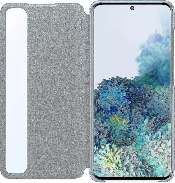 S20 | S20 5G Clear Vision Cover / Deksel - Himmelsblå