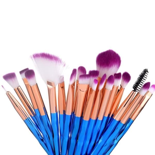 20 stk. Enhjørning Makeupbørster