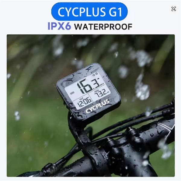 G1 Version GPS Cykeldator Trådlös Stoppur Vattentät