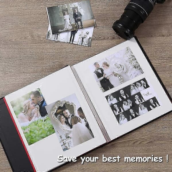 Foto Scrapbog til Bryllup// Linned Cover DIY til S Dag Ms-Yogu