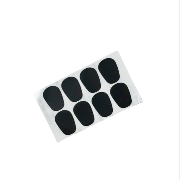 Saxofonmunstycke Skyddslapp - 0,8 mm Oval, 8-pack (2-pack) - Förbättrad komfort och skydd Svart