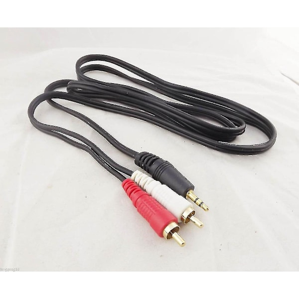 15m 3,5mm uros stereosta 2 RCA phono uros audio video A #jlf