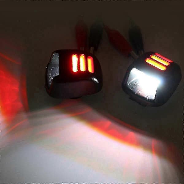 2x LED nummerpladelys til Nissan Navara D40 2004-2018