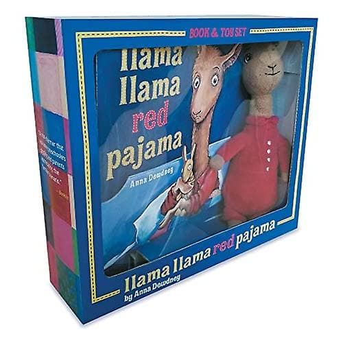 Llama Llama Punainen Pyjama -kirja ja pehmolelu