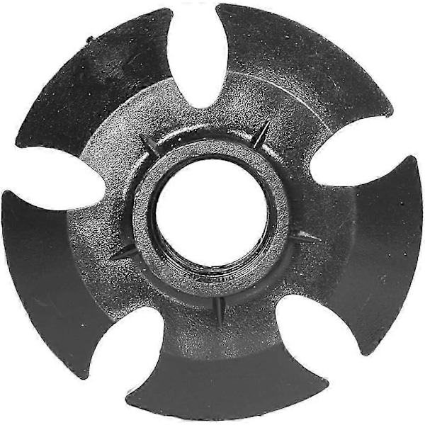 Vandrestavskurv, 5 stk. Vandrestav Snekurv Mudderkurv Vandrestav Tilbehør, Skistavskurve, Sort, 5 cm