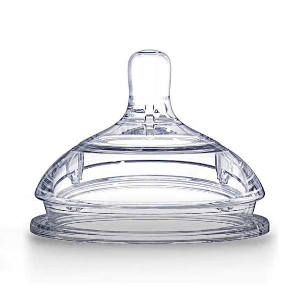 Silikonnapp, Snabbflöde, 6+ Månader, 2-pack