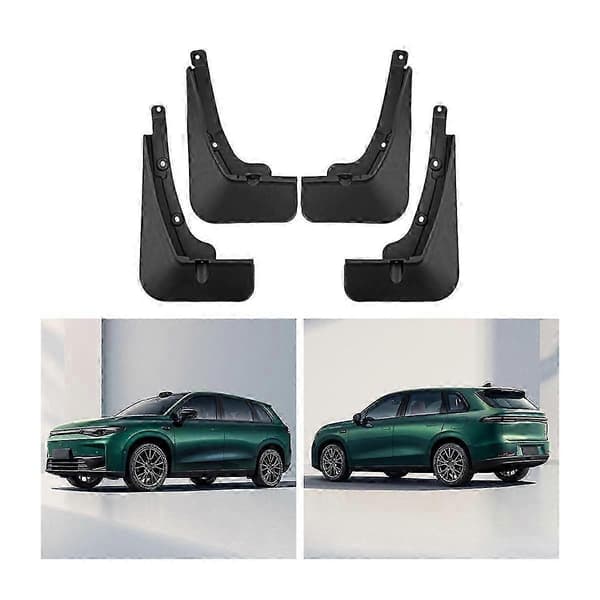Stänkskydd fram och bak för Leap Motor C10 2024, hjulskydd, stänkskärmar, bil JP
