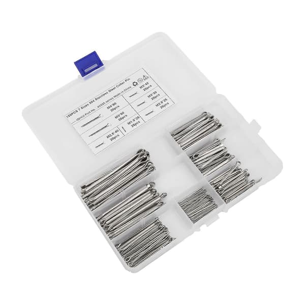 Splint, 150 stk. Splintclips Splint Rustfrit stål Splint Optimal effektivitet