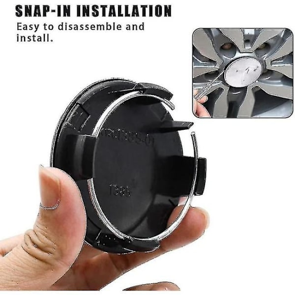 Tesla Model 3/x/s/y Navkapselskruvlock Navkapsel Dekorationslock Modifieringstillbehör Silver (FMY)