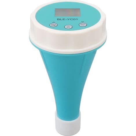 6-i-1 Bluetooth Vannkvalitetstester: pH, ORP, EC, TDS, CL, TEMP. Digital Restklorovervåker for Svømmebasseng og Hydroponiske Akvarier