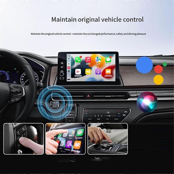 Carplay Box til Android 2 I 1 Kablet til Trådløs AI Box Kablet til Trådløs Trådløs Carplay Adapter til Mg
