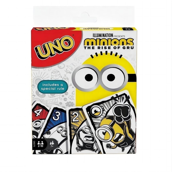 Kort fortykkede brettspillkort engelsk versjon UNO Entertainment Poker