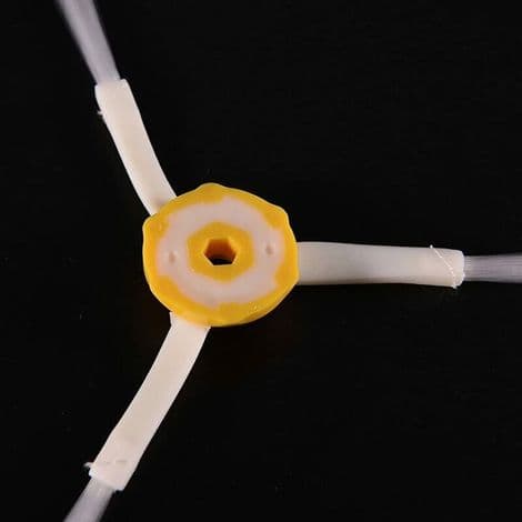 Sidebørste til iRobot Roomba 500 600 700-serien (rød, 10 stk. 3-armede sidebørster)