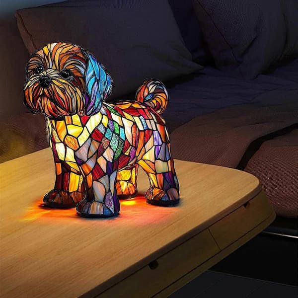 PUW5157 Mini LED Skrivebordslampe med Hundeformet Design