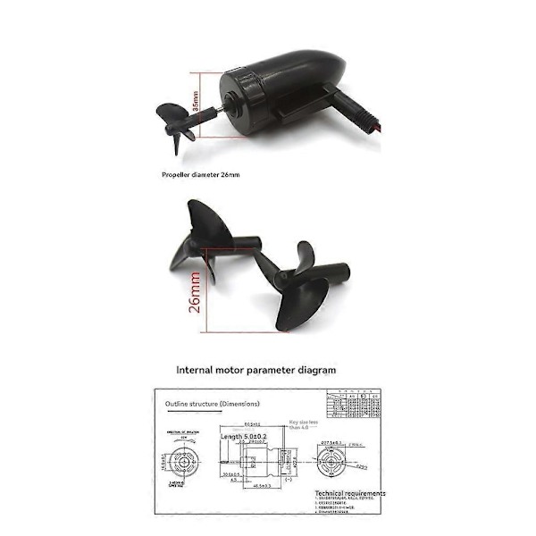 Bådagn DIY Modificerede Sæt til Flytec 2011-5 Fiskeagnbåd