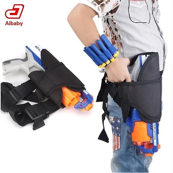 Born Pretty Toys Aseet Palloja Pehmeät Tikat Taktiset Kohde Tasku Jalkapussi Nerf N-strike Elite Ammuspidike Pussi Luodit Säilytyspussi