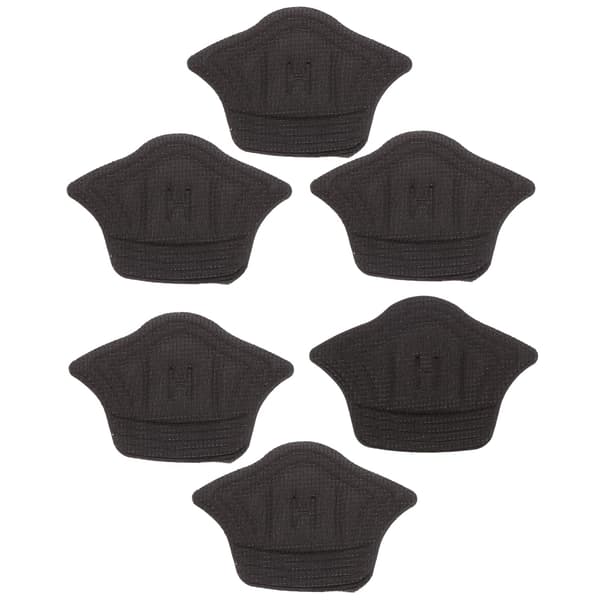 Heel protectors / shoe inserts 3 pairs Black 5 mm