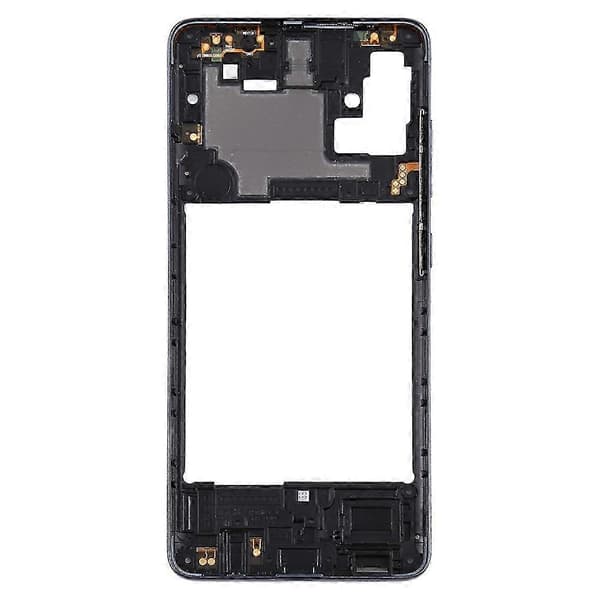 För Samsung Galaxy A51 Mellanram Båge Platt (svart)