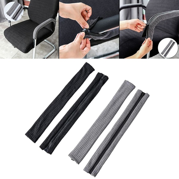4 stk Elastisk stolearmbetræk Komfortabelt albuearmlæn glidebetræk Anti-