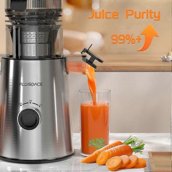 2025 Seneste Model Cold Press Juicer Slow Masticating Juicer Maskiner med 5Z til Sund Juice