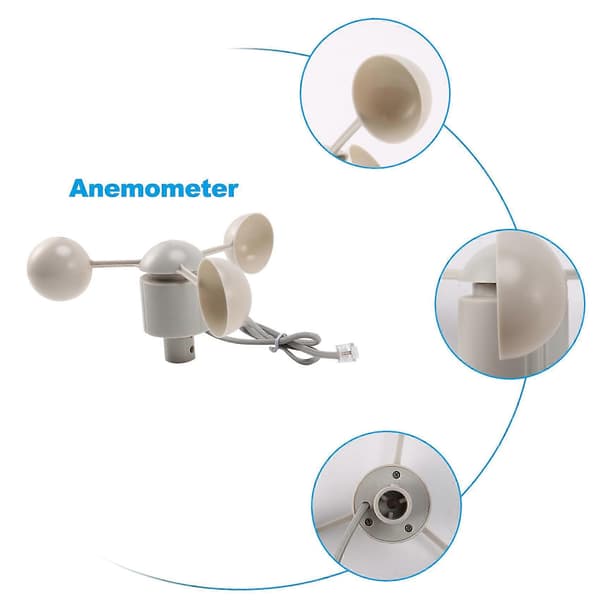 WH-SP-WS01 Anemometer Vindhastighedsmåler Vindhastighedssensor Meteorologisk Instrument Tilbehør til Anemometer