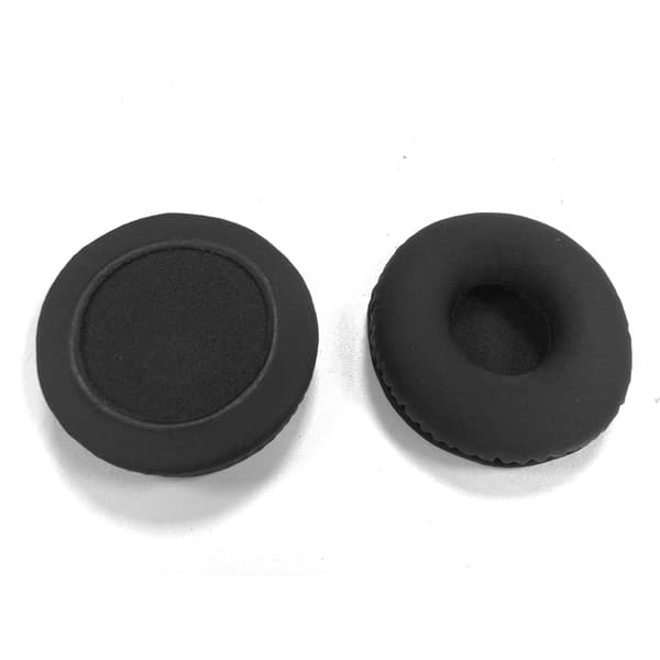 Erstatningsørepuder til Sony WH-CH520 hovedtelefoner - Issilkemateriale (7 cm) Sort