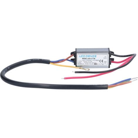 AC 95-265V til DC 12-26V 300mA LED-strømforsyning, belysningstransformator, IP65-beskyttelse