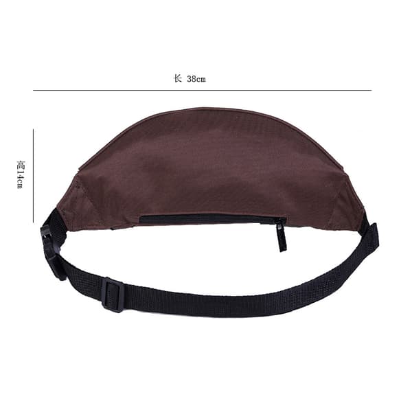 Crossbody telefonväska för utomhussporter kaffe